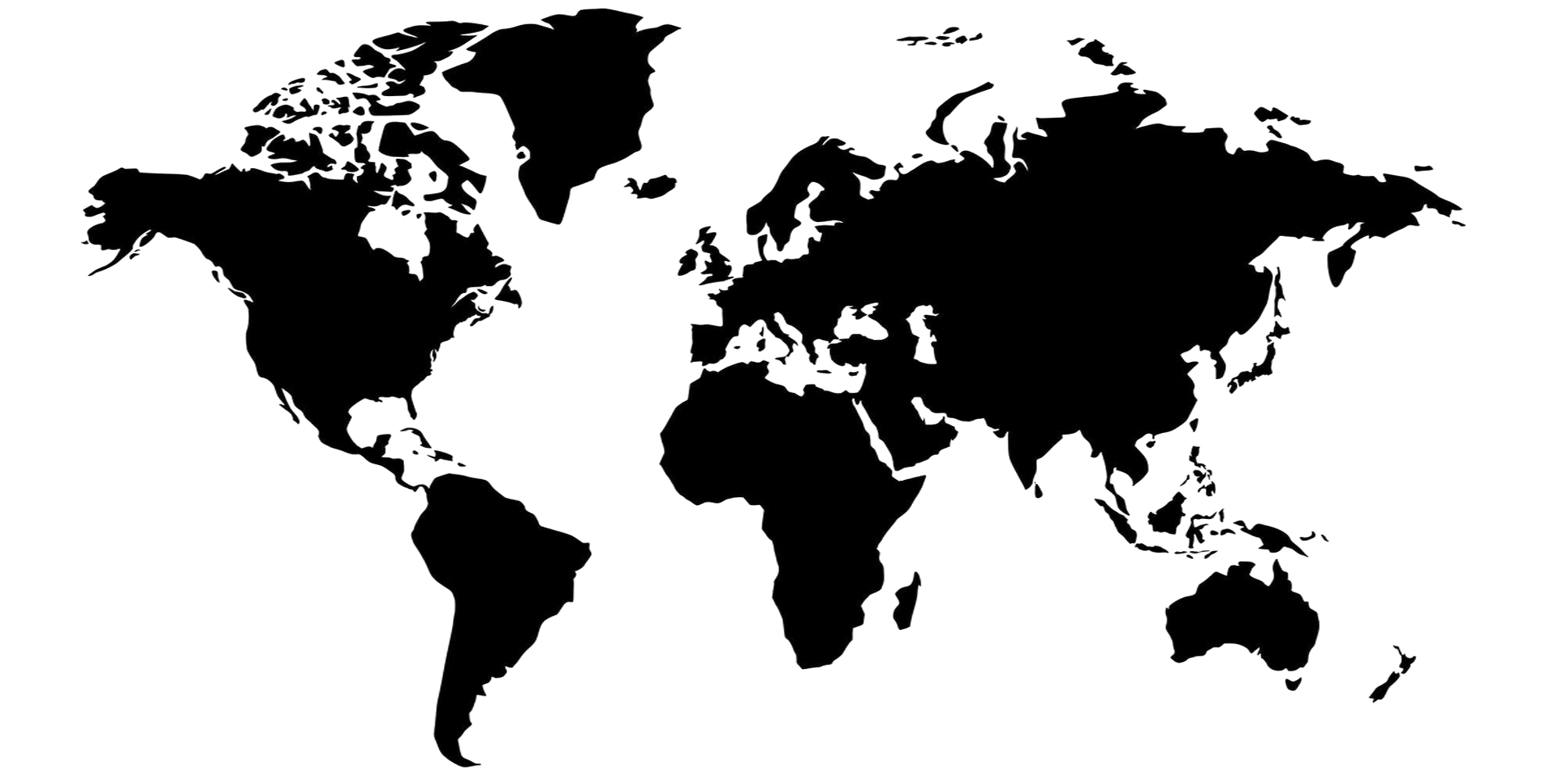 Mapa mundial Digital Space